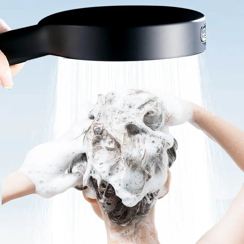 High-Pressure 6-Mode Handheld Shower Head - Rainfall & Massage Spray