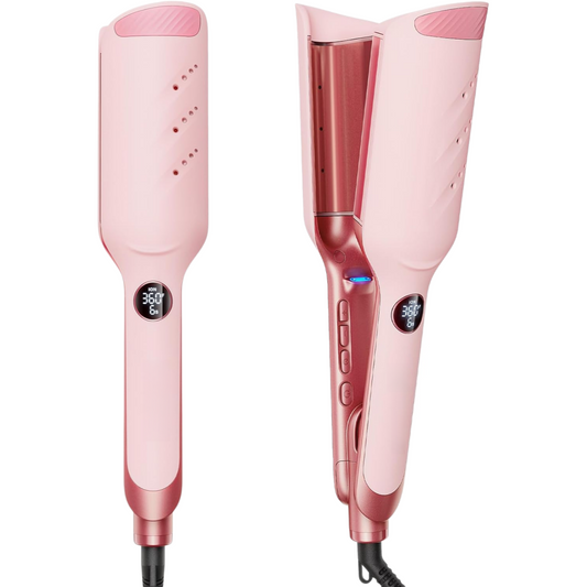 Power Wave: 35mm Deep Wave Hair Crimper for Instant Volume 🌊✨